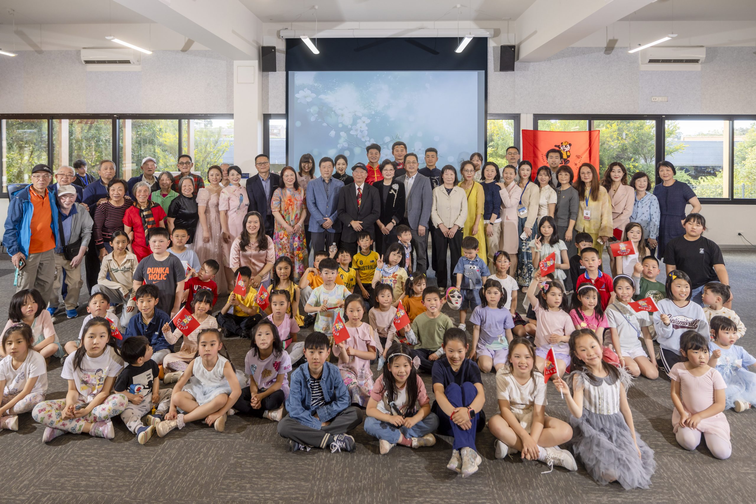 2026年中华文化大乐园师生合照